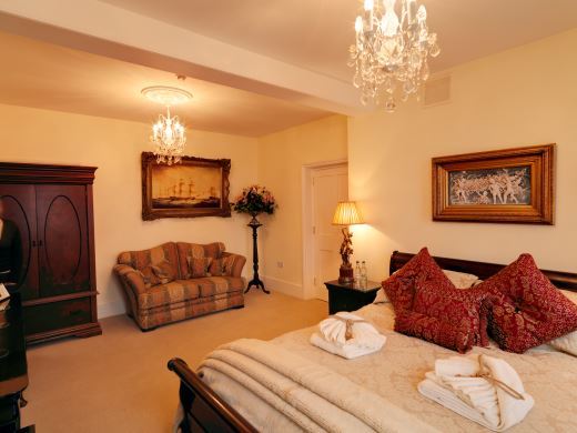 Rye 5 star Gold bed and breakfast Saltcote Place